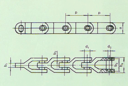 Removable Conveying Chain 